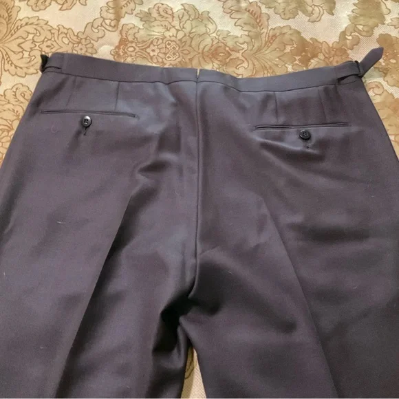 Ermenegildo Zegna Men’s Wool Dress Pants, Brown, Real Luxury! 36” X 34” - Picture 8 of 13